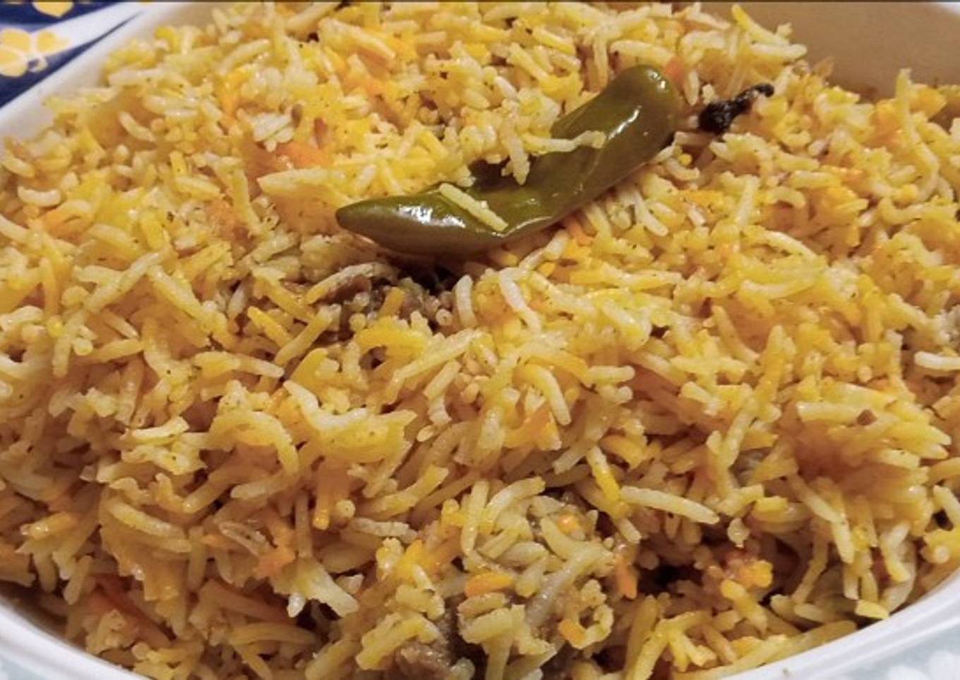 Restaurant Style Beef Biryani