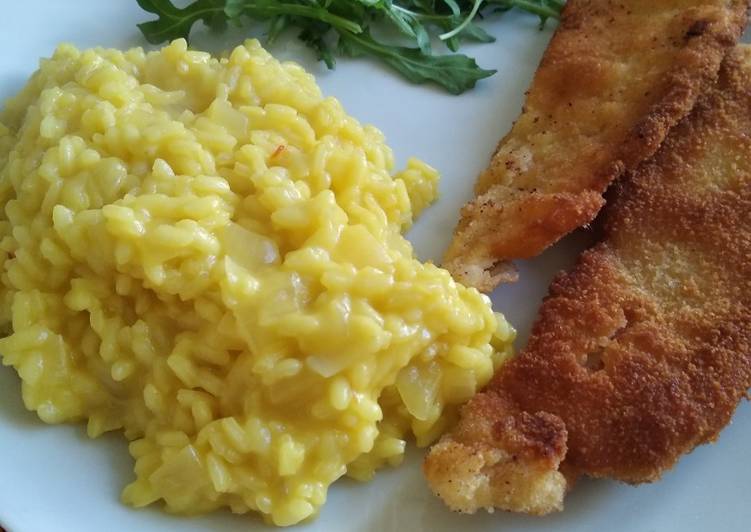 Risotto a la milanesa