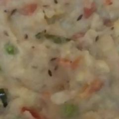 A picture of Vegetable Upma.