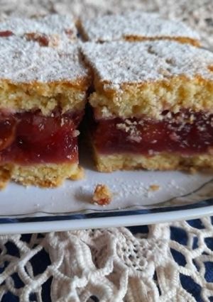 Pudingos cseresznyéspite #2027június recept fotója