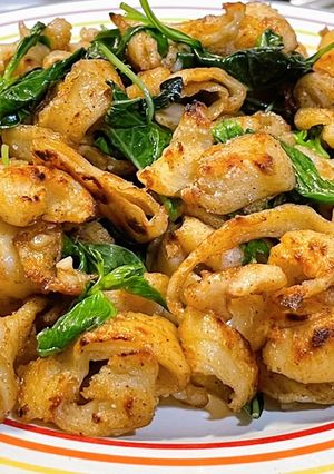 香煎麵腸 的食譜成品照片
