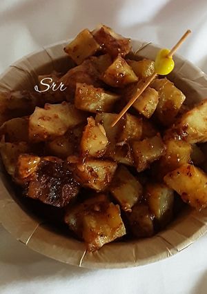 शकरकंद की चाट(shakarkand ki chaat recipe in Hindi) रेसिपी मुख्य फोटो
