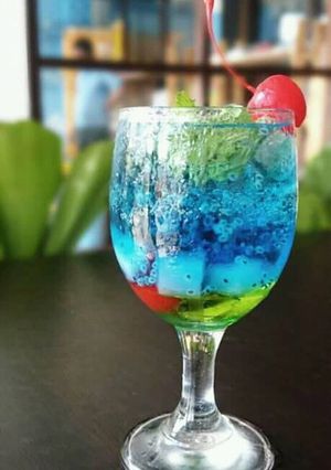Foto resep Lecy blue ocean mocktail