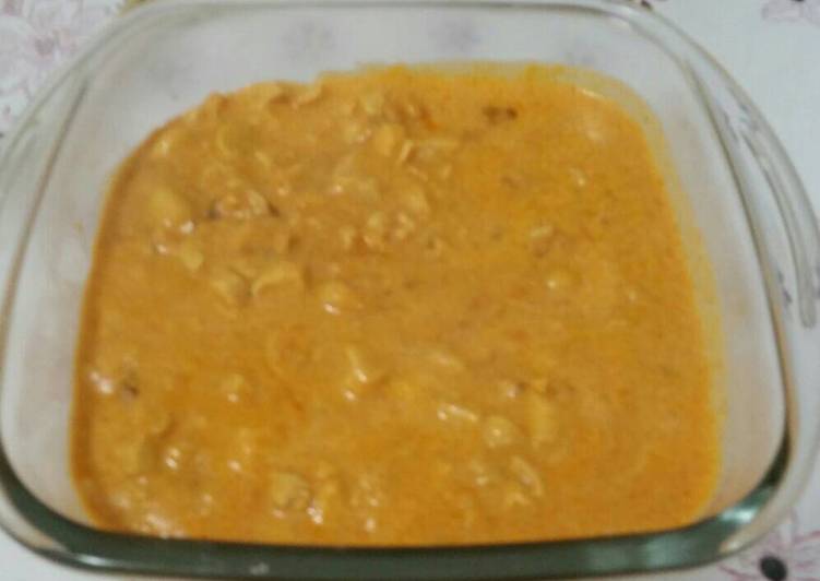 Strogonoff de frango rápido