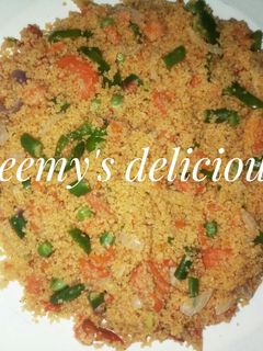 Vegetables couscous ainihin hoton girkin