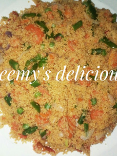 Vegetables couscous ainihin hoton girkin