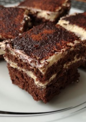 Tiramisu szelet recept fotója