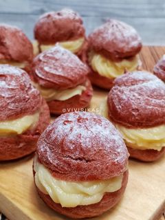 Foto resep Sus Mini Red Velvet