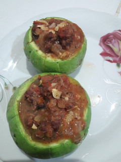 Una foto de Zapallitos rellenos