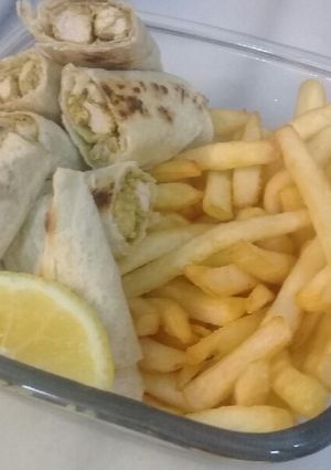 صورة لوصفة شاورما دجاج 🐔