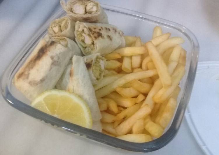 شاورما دجاج 🐔