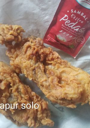 Foto resep Ayam goreng tepung krispi