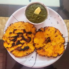A picture of Sarson ka saag.