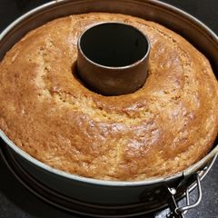 Carrot chiffon cake A picture of Carrot chiffon cake.