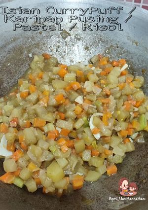 Foto resep Isian Currypuff / Karipap Pusing / Pastel / Risol