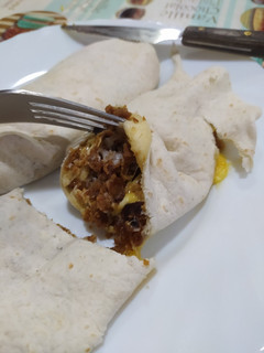 Una foto de Burrito vegetariano