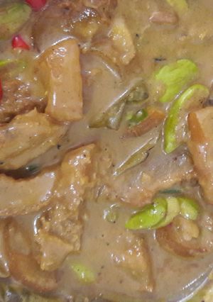 Foto resep Soto kikil sapi kuah kuning
