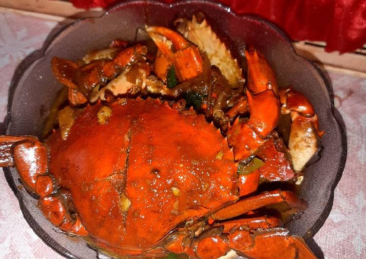 Langkah Mudah untuk Menyiapkan Kepiting Saus Tiram 🦀 🍽 Anti Gagal