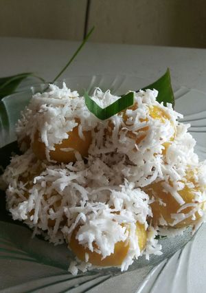 Foto resep Klepon ubi kuning