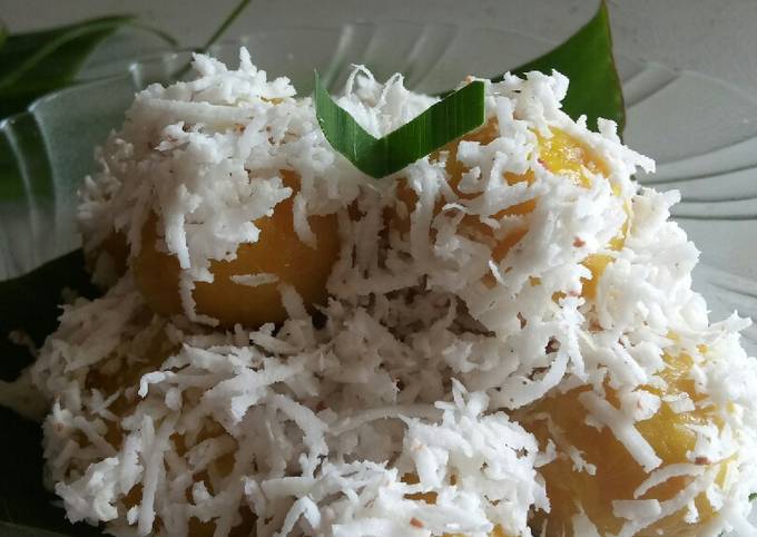 Yuk intip, Resep mudah memasak Klepon ubi kuning yang menggugah selera