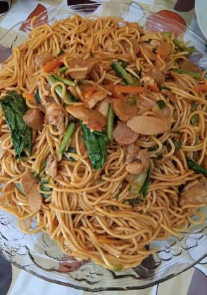Foto resep Mie goreng spesial saus tiram