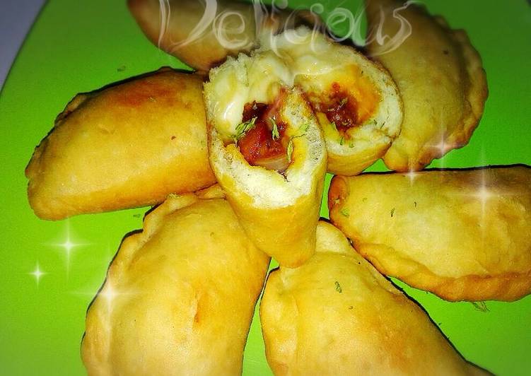 Langkah Mudah untuk Membuat Pizza Goreng (empuk ngeju) 🤤 Anti Gagal