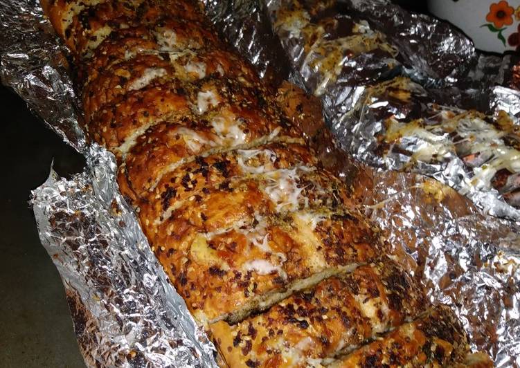 Step-by-Step Guide to Prepare Homemade Cheesy Herb Garlic Bread Loaf