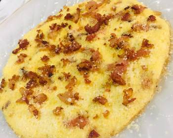 Easy Recipe Bacon Tomato  Onion Frittata Delicious Perfect