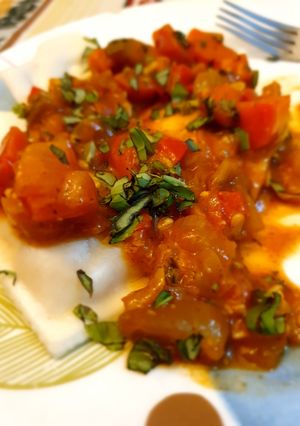 Una foto de Salsa de tomate con verduras!!!
