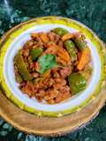 Carrot tomato Black Chana Kasundi