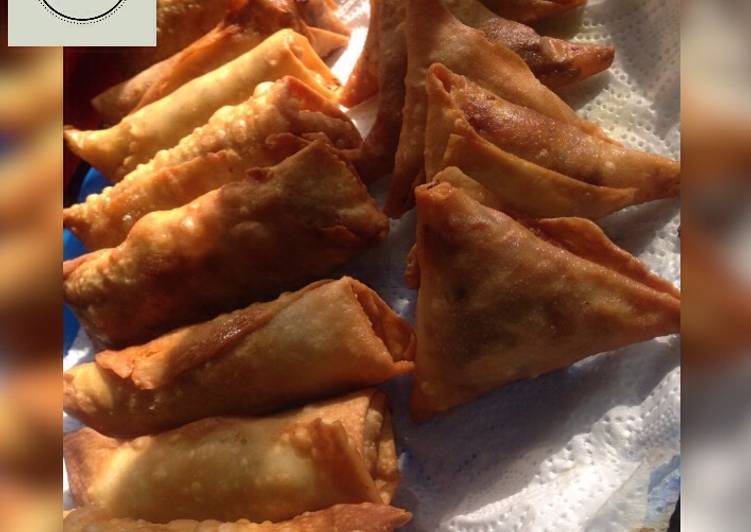 How to Prepare Award-winning Samosa and spring rolls home made pastries