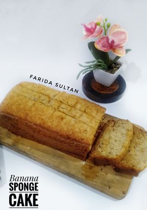 Foto resep Banana Sponge Cake