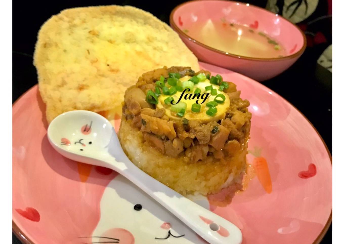 Nasi Tim Ayam Jamur