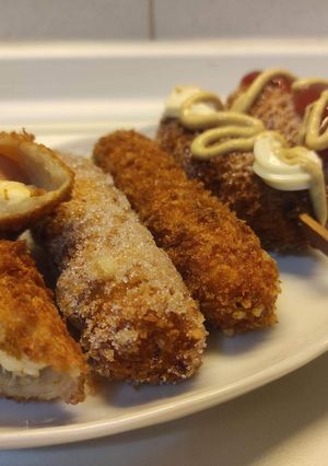 Φωτογραφία της συνταγής Corn dogs αλλιώς