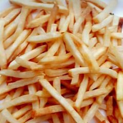 A picture of French fries.