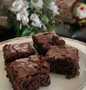 Cara Mudah Menyiapkan Resep Fudgy brownies with shiny crust tanpa mixer yang Uenak Anti Ribet, Uenak Banget