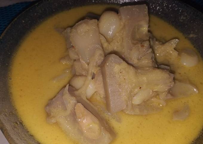 Ternyata ini lho! Cara termudah bikin Gulai Nangka muda/ Gori dijamin enak
