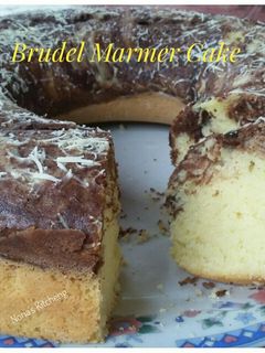 Foto resep Brudel/Bluder (marmer) Cake