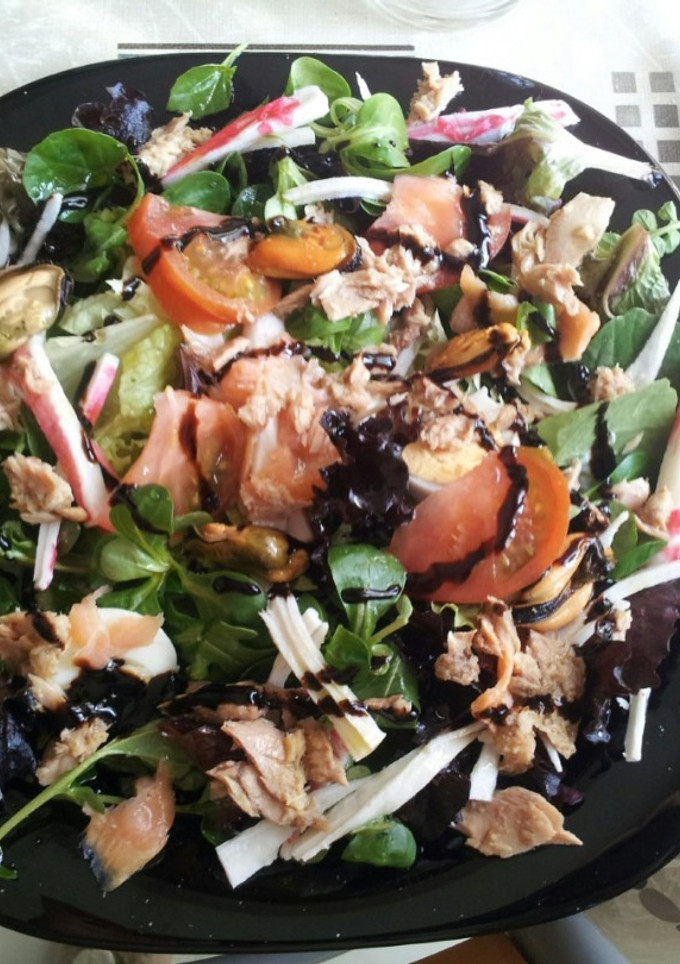 Una foto de Ensalada variada de domingo