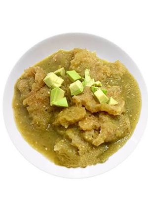 Una foto de Salsa de Chicharrón Verde