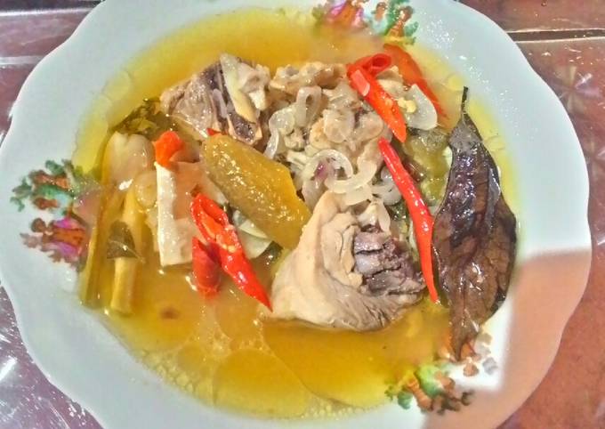 Cara Gampang Menyiapkan Garang Asem tanpa bungkus daun pisang Anti Gagal