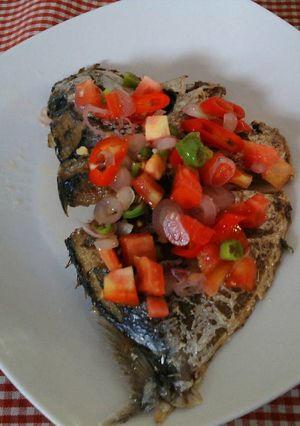 Foto resep Ikan goreng sambal dabu-dabu