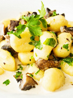 Una foto de Gnocchi salteados