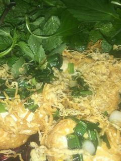 Hình của món Đậu hũ lướt ván.