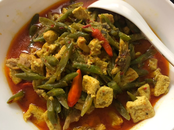 Yuk intip, Resep buat Sayur Tahu Ayam Santan  gurih