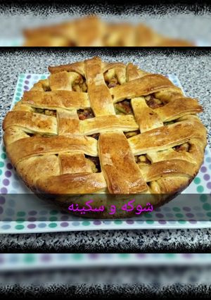 صورة لوصفة فطيره الدجاج