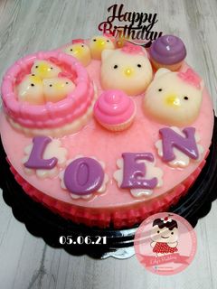 Foto resep 436.Puding Ultah (Hello Kitty)