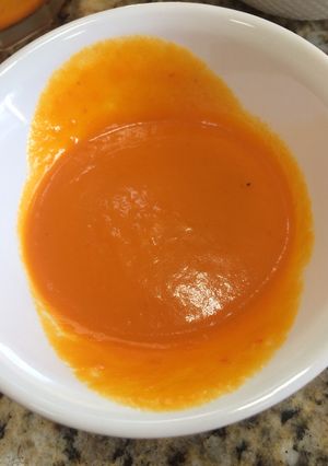 Una foto de Crema Tres Pimientos