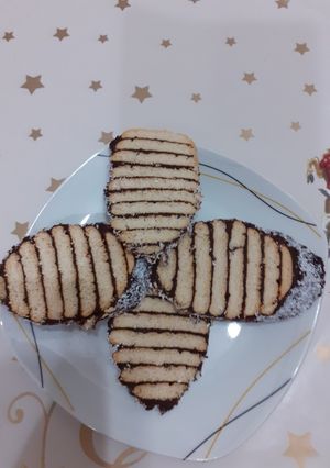 Csíkos csokis süti recept fotója