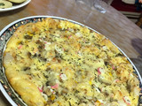 Pastel salado de masa filo
